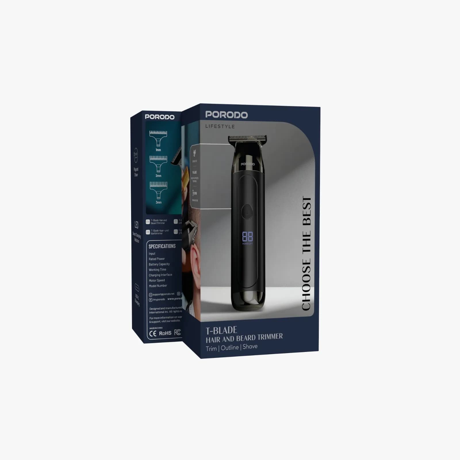 ماشین اصلاح سر و صورت پرودو مدل T-Blade Trimmer — تصویر ۵