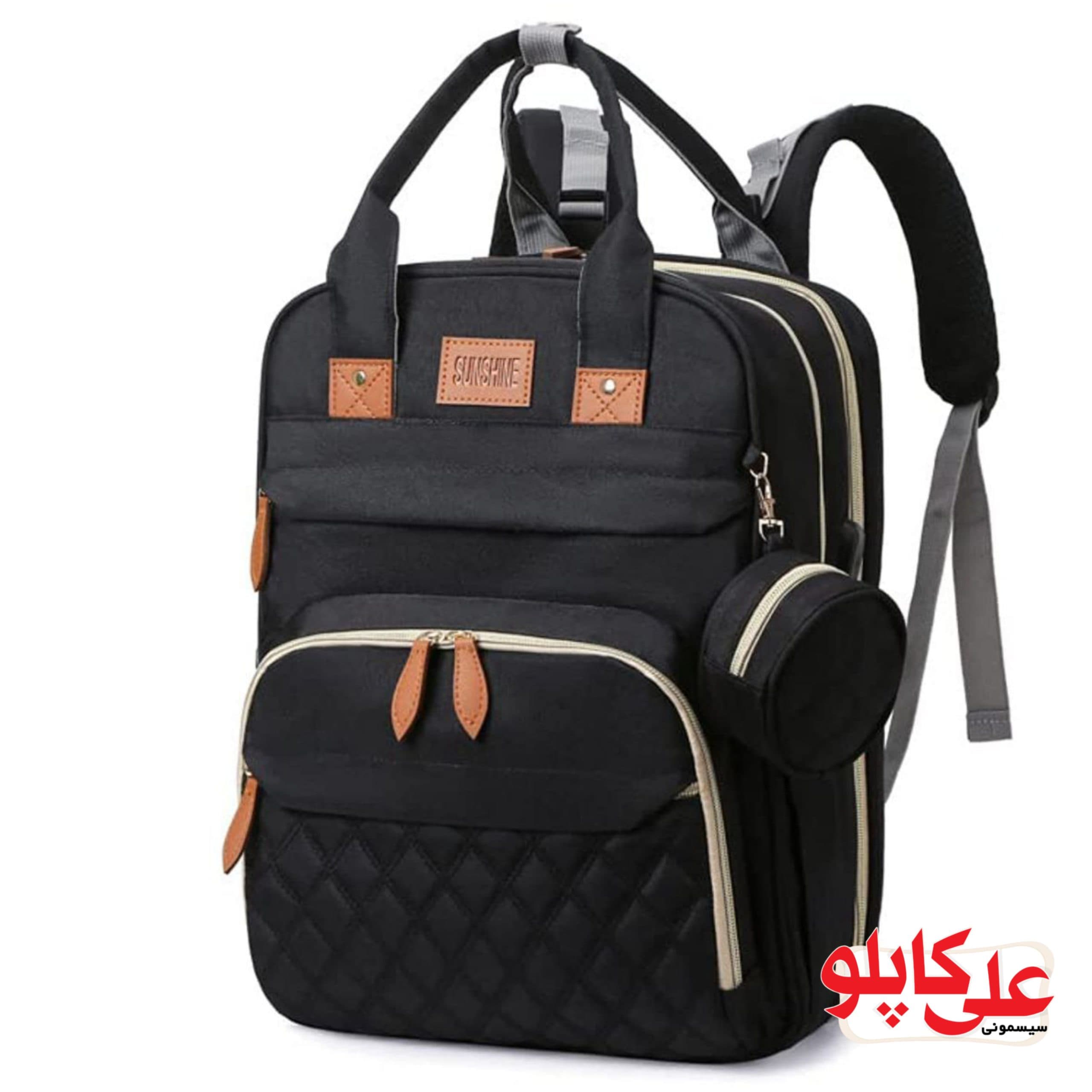 کولهپشتی/ساک/کیف نوزاد مدل تختشو وارداتی در رنگ بندی همراه با فیلم