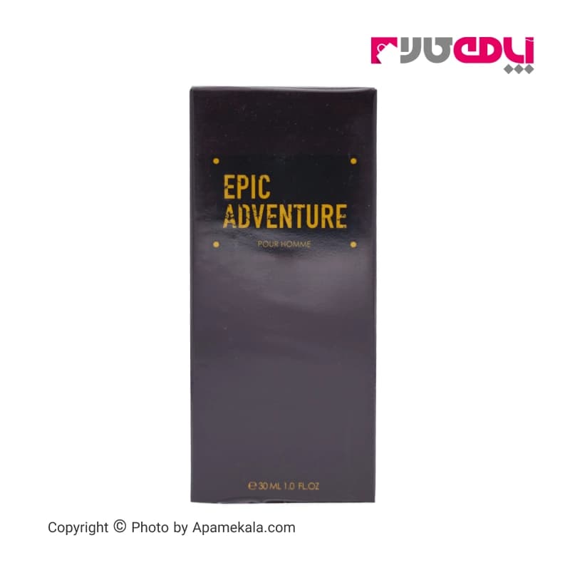 عطر جیبی مردانه عماد آرا مدل epic adventure حجم 30 میل — تصویر ۳