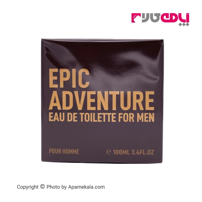ادوتویلت مردانه عماد آرا مدل epic adventure حجم 100 میل — تصویر ۳