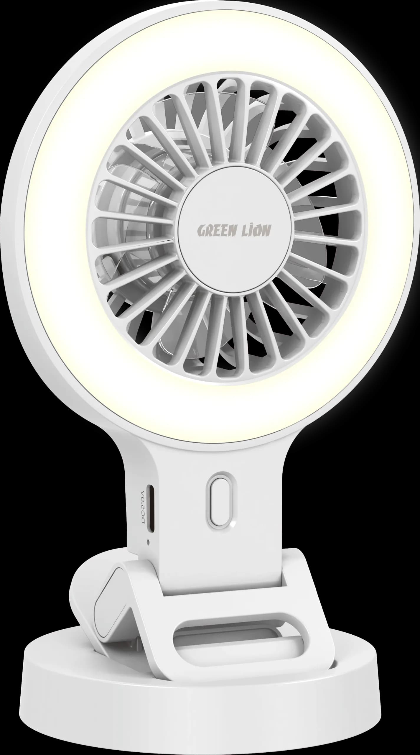 فن گیره‌ای گرین لاین مدل AIR GLOW Rechargeable Fan