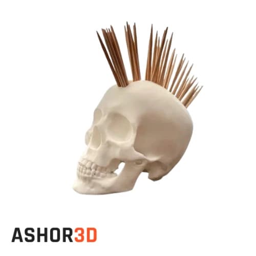 نگهدارنده خلال دندان طرح جمجمه | Ashor3D