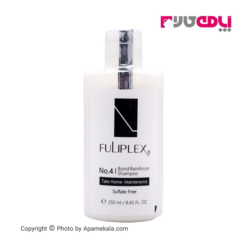 شامپو ترمیم کننده و رطوبت رسان فولی پلکس شماره 4 fuliplex حجم 250 میل