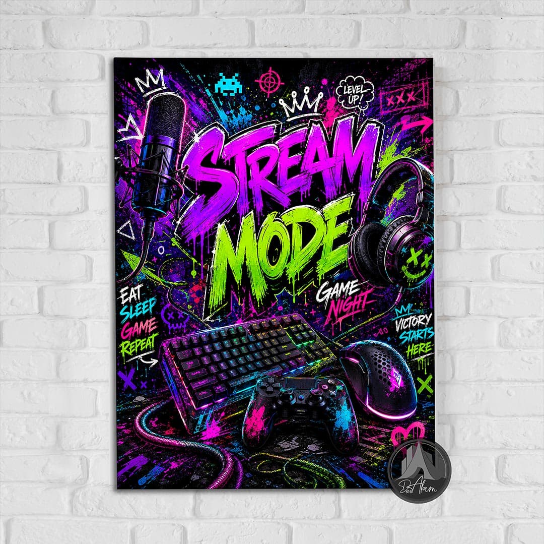 تابلو گیمینگ طرح Stream Mode کد DA-6013 | مناسب استریم و گیم نت — تصویر ۷