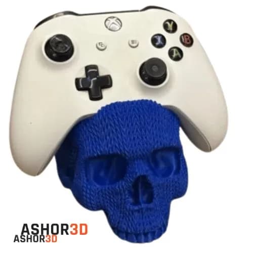 استند نگهدارنده دسته Xbox طرح جمجمه بافت‌دار — تصویر ۴