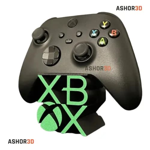 استند نگهدارنده دسته Xbox طرح لوگو Xbox – پایه پرینت شده PLA