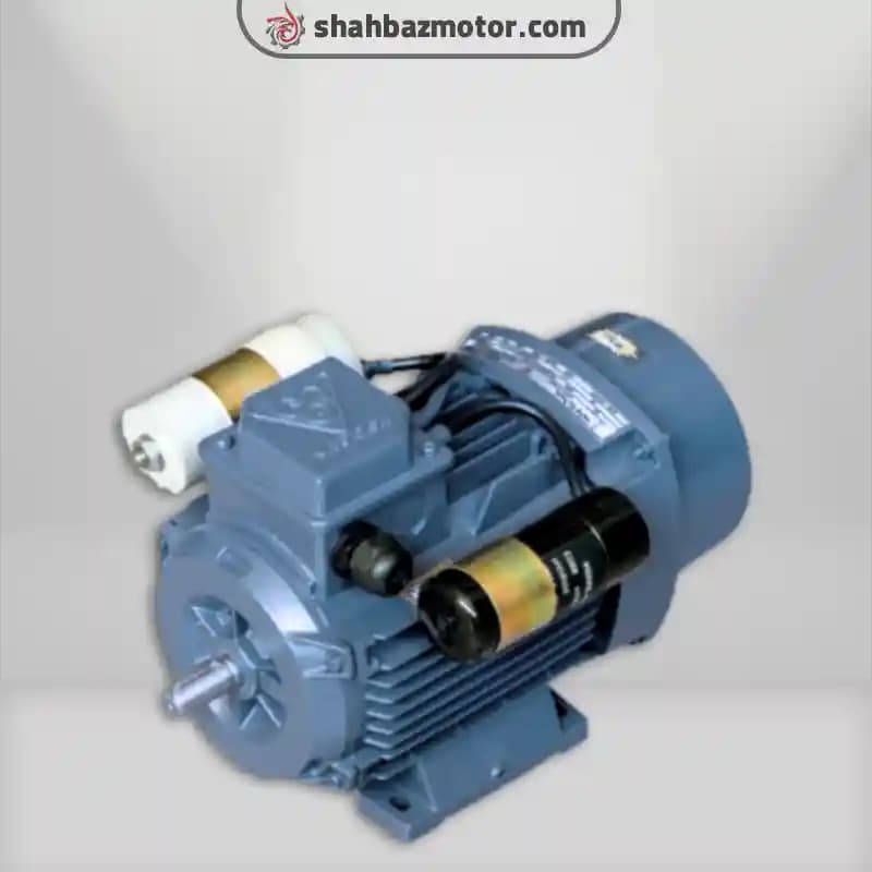 الکتروموتور موتوژن تک فاز 2 اسب 1.5 کیلووات کلاچ دار