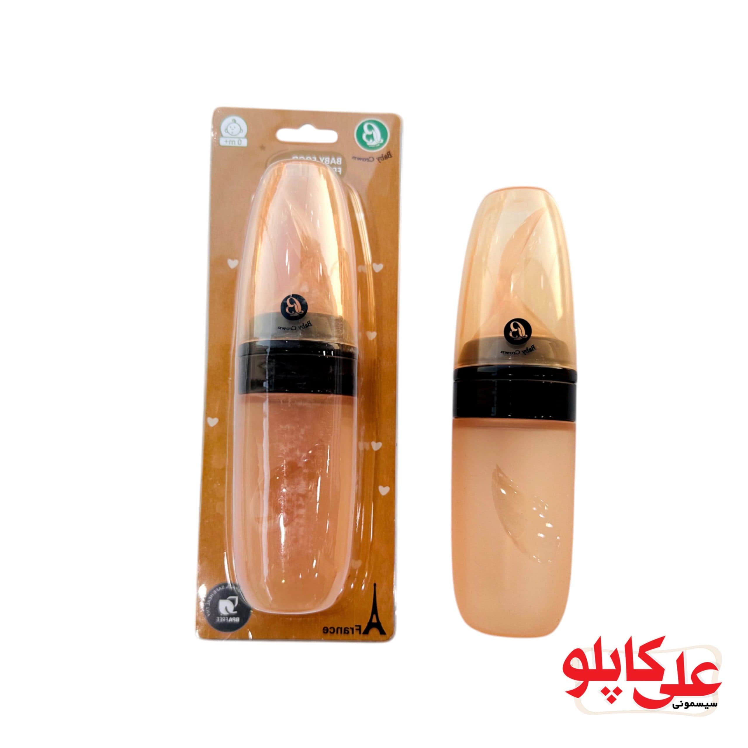 سرلاک خوری بی بی کرون Baby Crown گیاهی چسپونکی — تصویر ۲