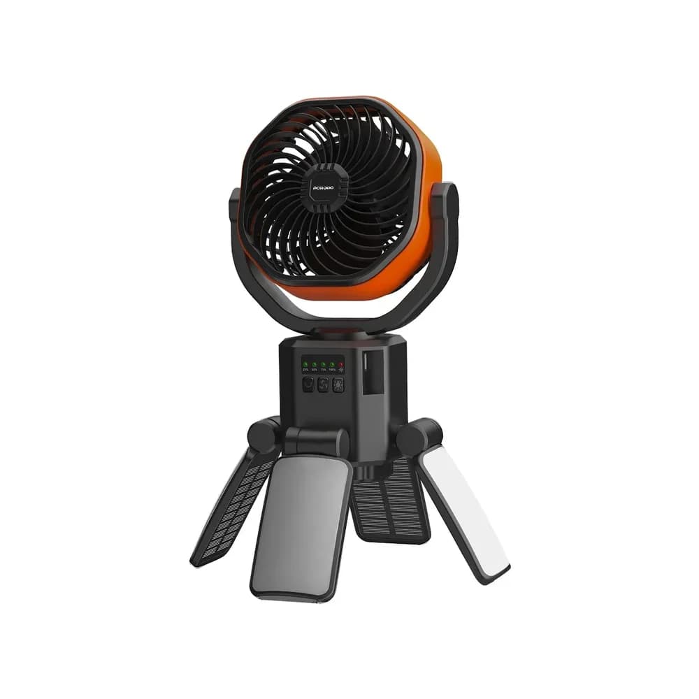 پنکه خورشیدی مسافرتی پرودو مدل Suncharge Outdoor (باتری 6000mAh و پاوربانک)