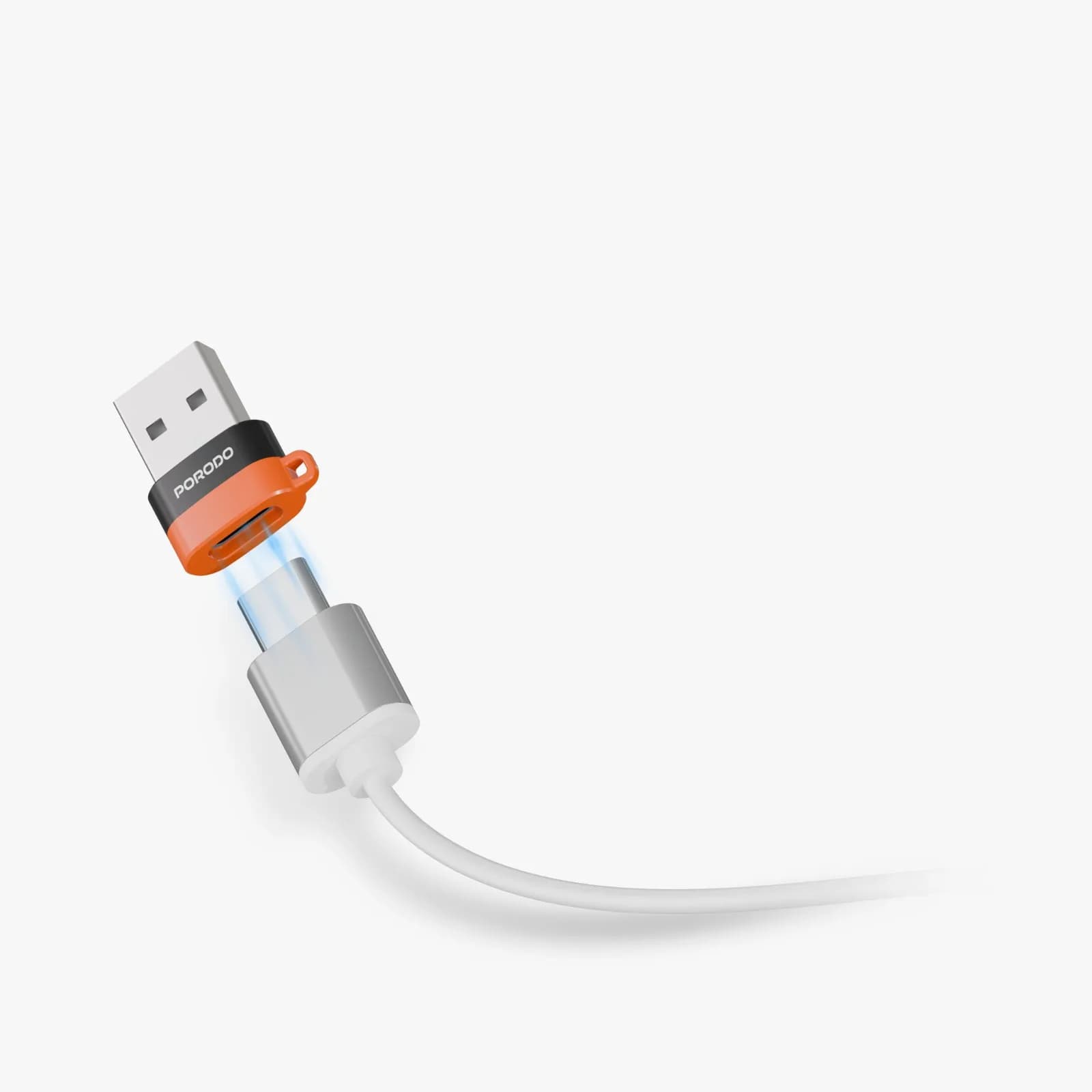 مبدل USB-A به USB-C پرودو مدل SnapCharge