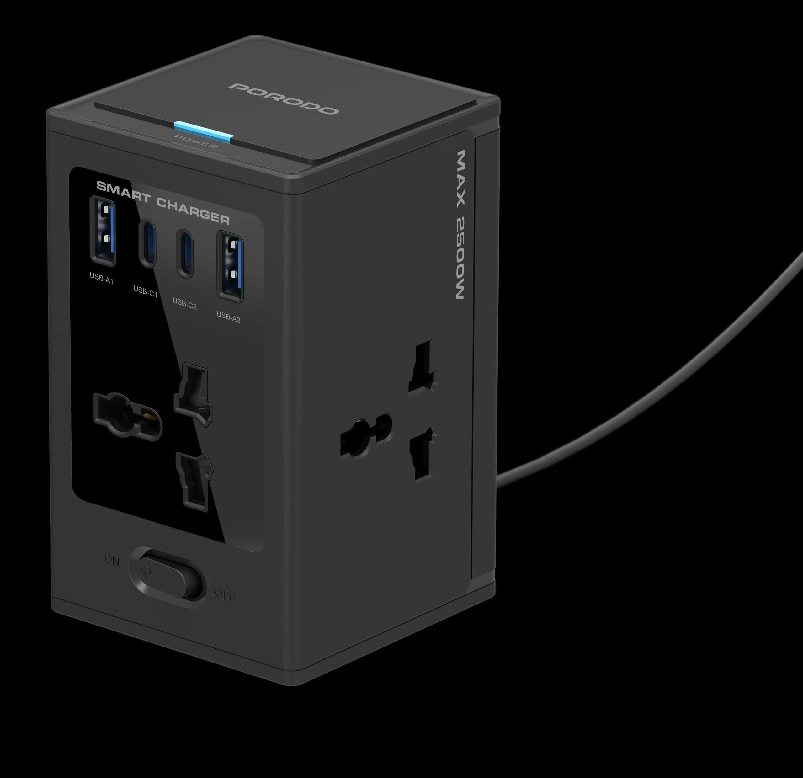 آداپتور چند کاره چند پورتی مدل Cube Adapter پرودو — تصویر ۲