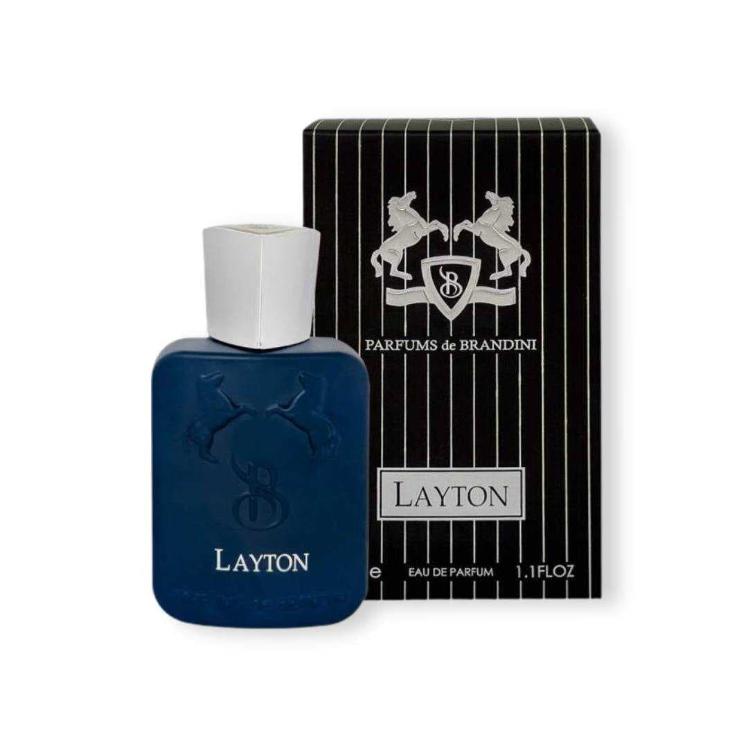 عطر ادوپرفیوم مینیاتوری مردانه مارلی لیتون برندینی BRANDINI مدل Marly Layton حجم 33 میل
