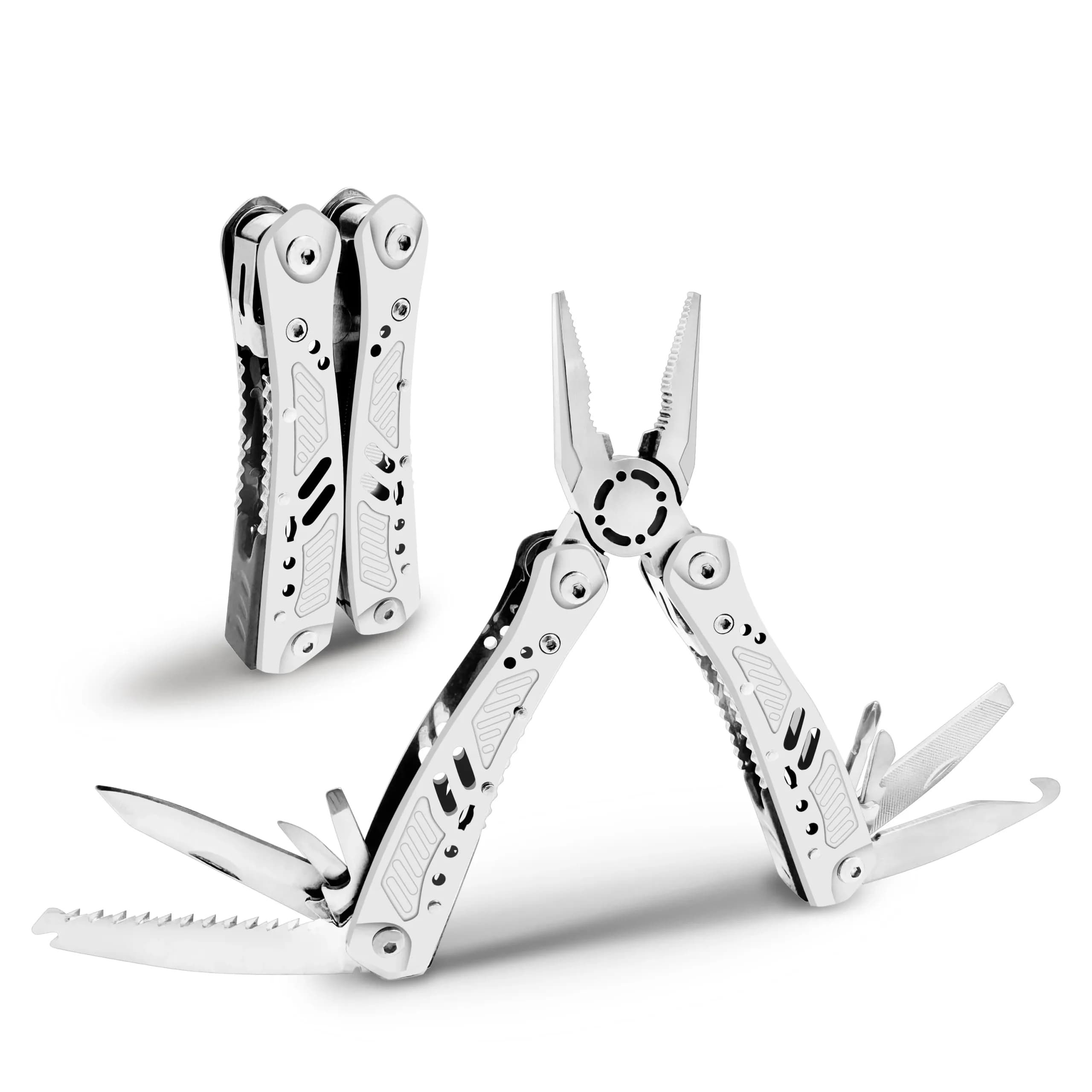 ابزار چندکاره تاشو استیل مدل GMT-400 3 in 1 Multi Tool Set گرین لاین