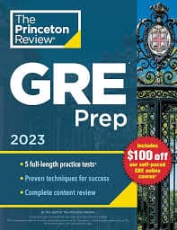 Princeton Review GRE Prep 2023