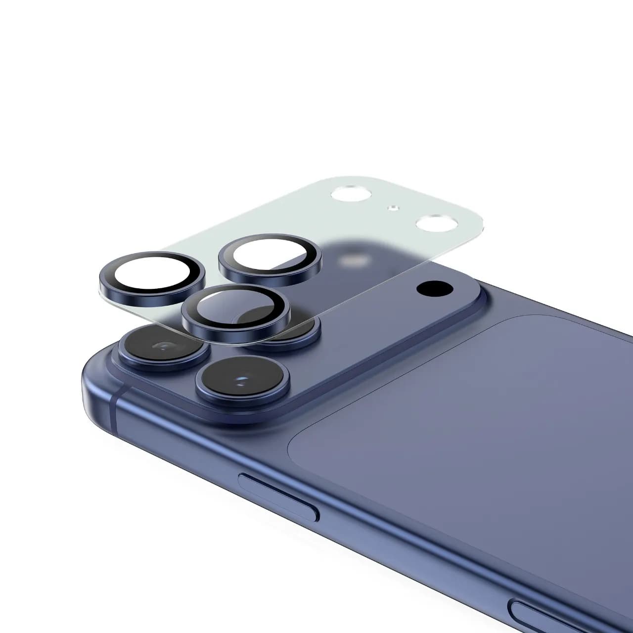 محافظ لنز دوربین iPhone 17 Pro Max مدل Kanzen گرین لاین — تصویر ۵