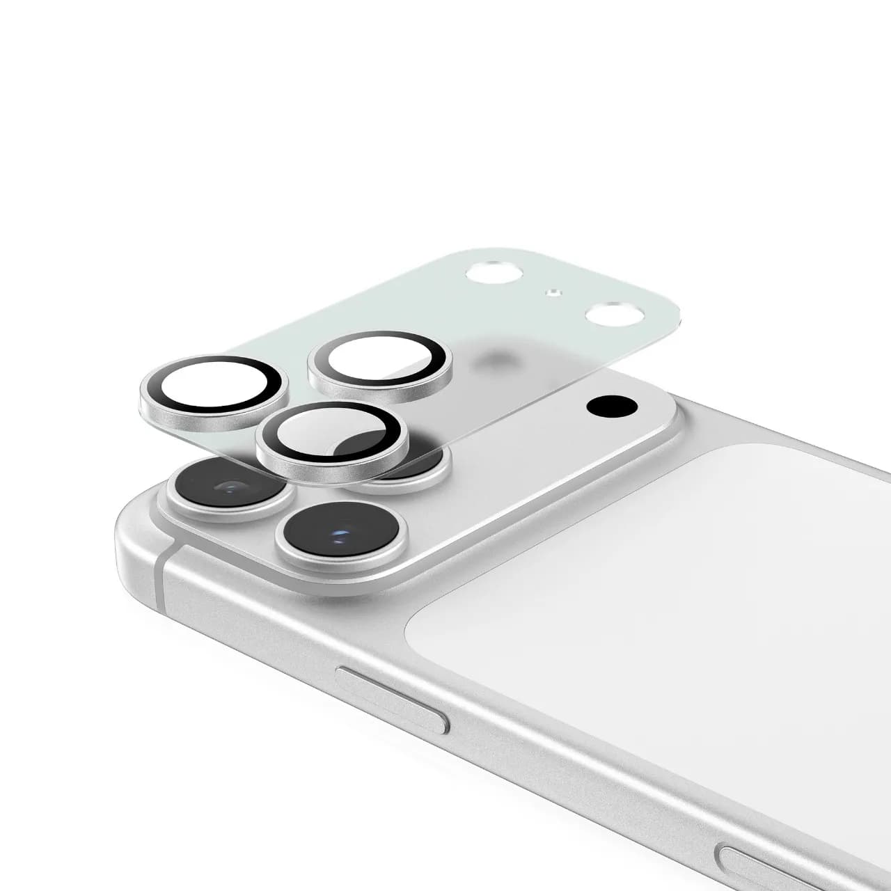 محافظ لنز دوربین iPhone 17 Pro Max مدل Kanzen گرین لاین — تصویر ۳