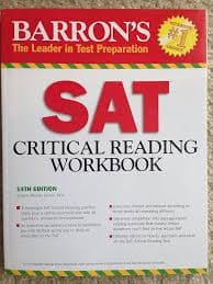 Barron’s SAT Critical Reading Workbook 14th