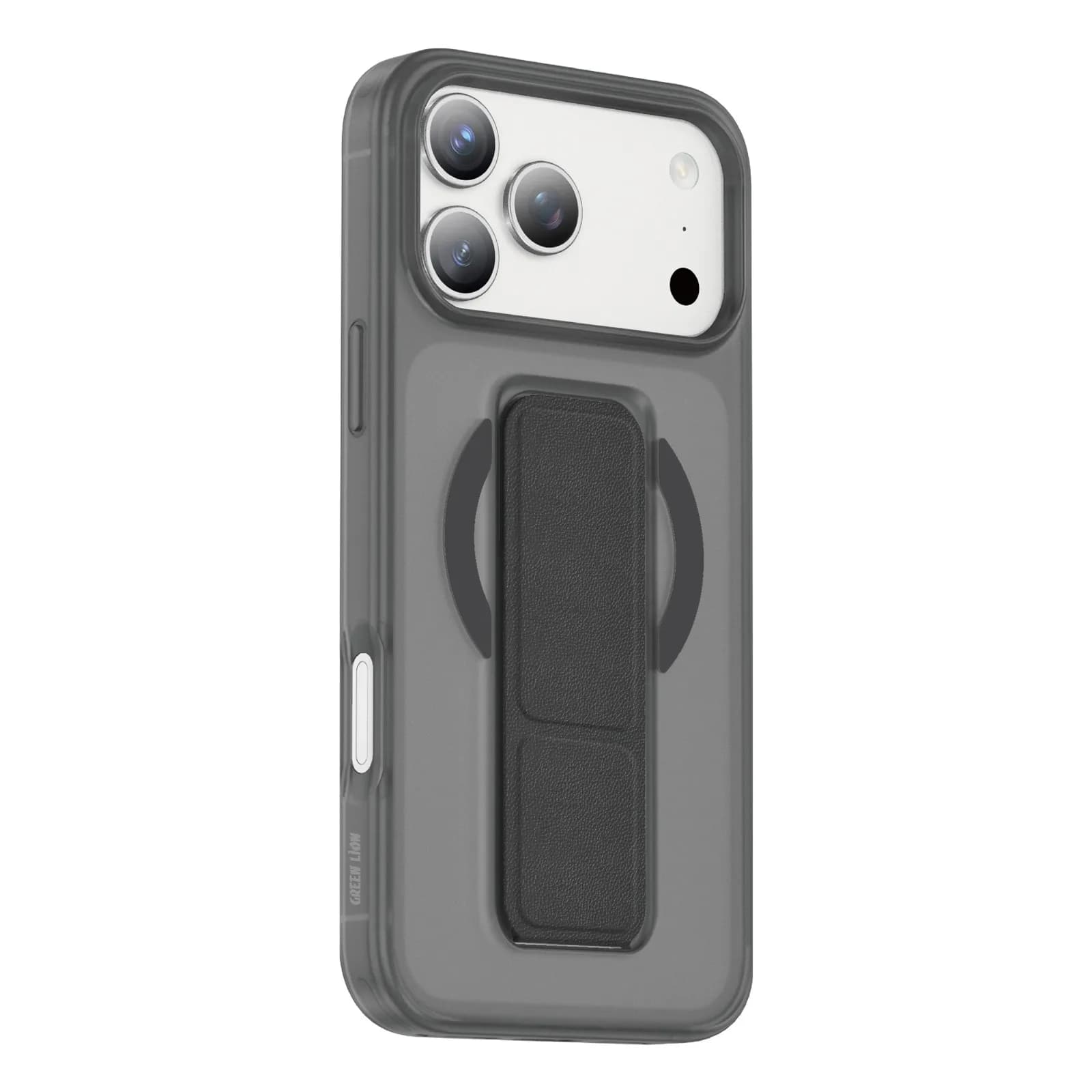 کاور گوشی چرمی iPhone 17 Pro Max مدل Grip 360 MagSafe گرین لاین — تصویر ۳
