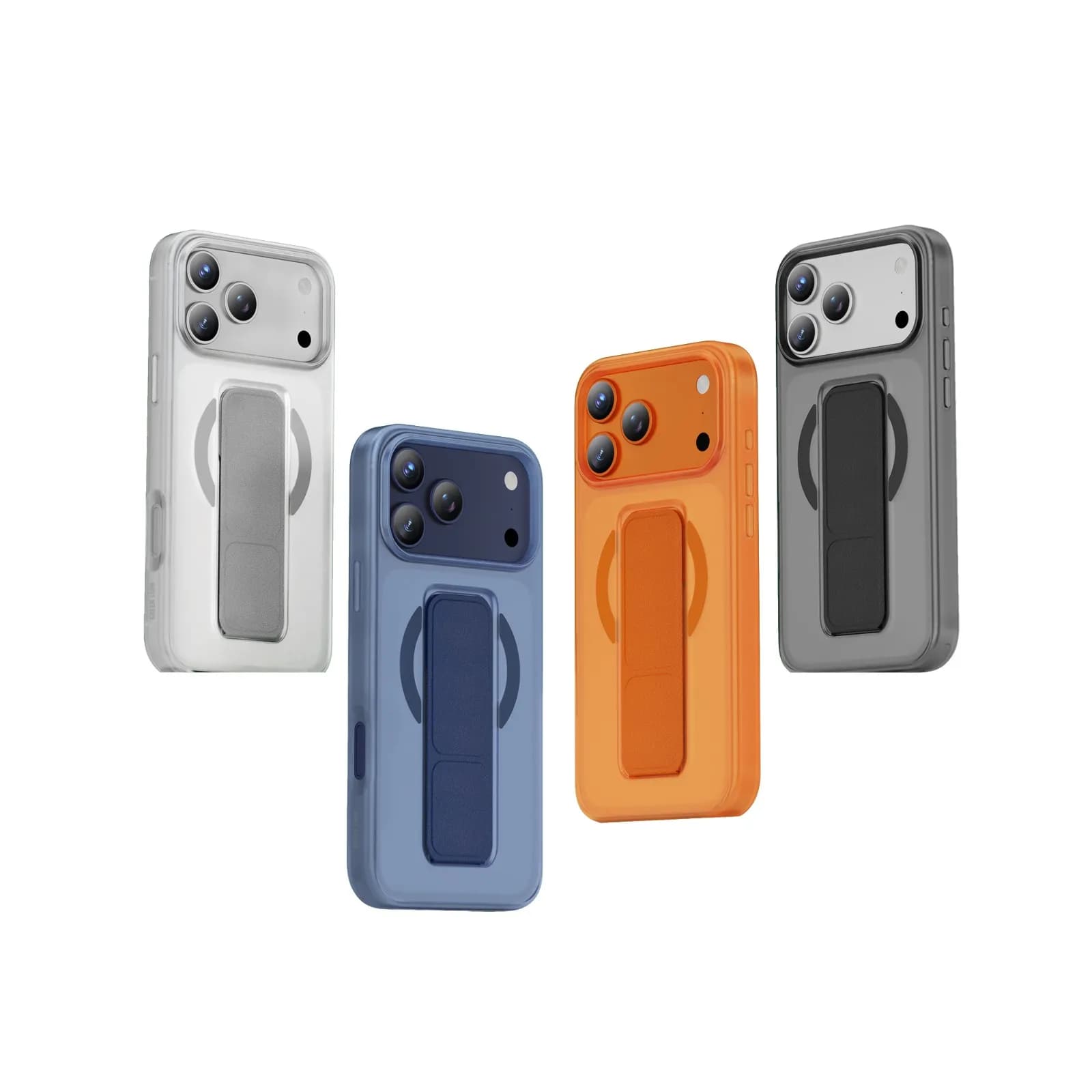 کاور گوشی چرمی iPhone 17 Pro Max مدل Grip 360 MagSafe گرین لاین