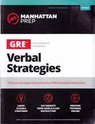 GRE Verbal Strategies Effective Strategies Practice from 99th Percentile Instructors
