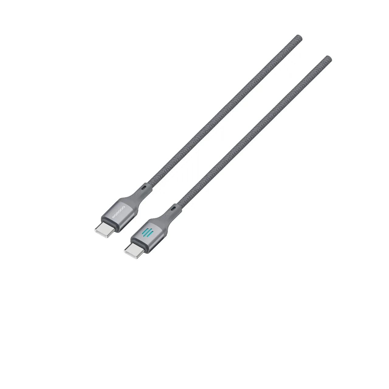 کابل شارژ بافته USB-C به USB-C مدل PD 240W پورودو