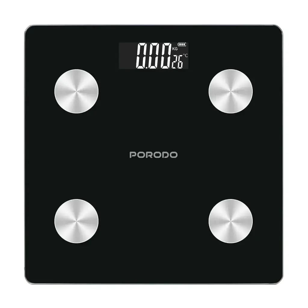 ترازو شیشه حرارت‌دیده Gravis Smart Body FAT & BMI Scale مدل دیجیتال پرودو لایف‌استایل — تصویر ۴