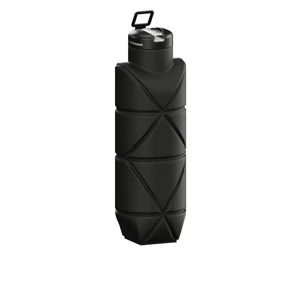 قمقمه سیلیکونی تاشو پرودو مدل Fold-Flat LeakProof Silicone Bottle (ظرفیت ۷۰۰ میلی‌لیتر)