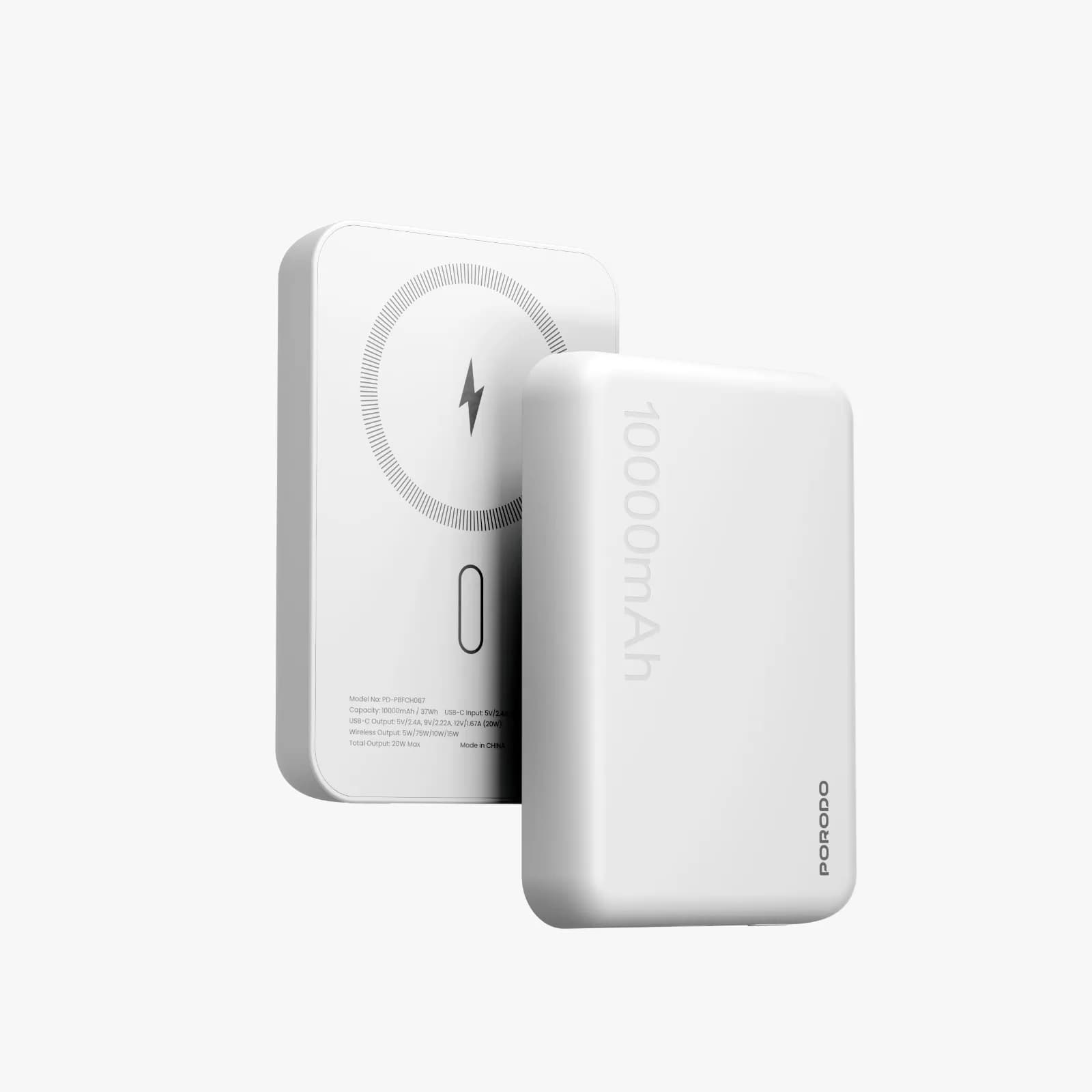 پاوربانک مگ سیف آیفون مدل Oranzo 10000mAh پرودو — تصویر ۲