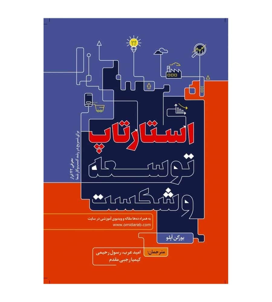 کتاب استارتاپ توسعه و شکست یورگن آپلو