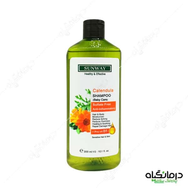 شامپو کالاندولا سان وی (مناسب سر و بدن کودک بدون سولفات)