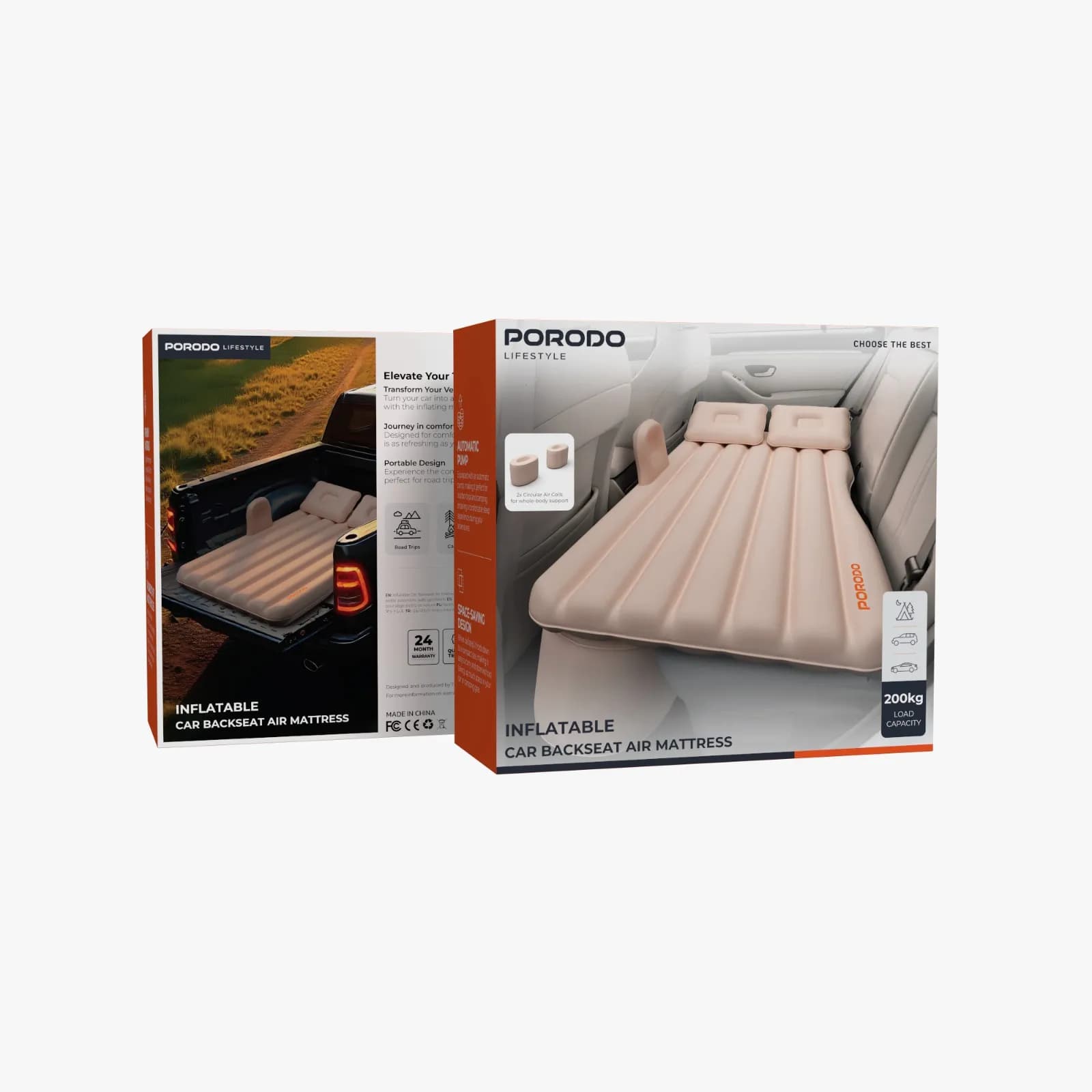 تشک بادی خودرو پورودو لایف‌استایل مدل Car Mattress — تصویر ۴
