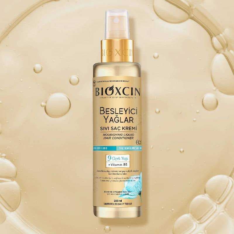 اسپری دو فاز ۹ گیاه (طلایی) بیوکسینBIOXCIN مدل Besleyici Yağlar حجم 200 میل — تصویر ۲