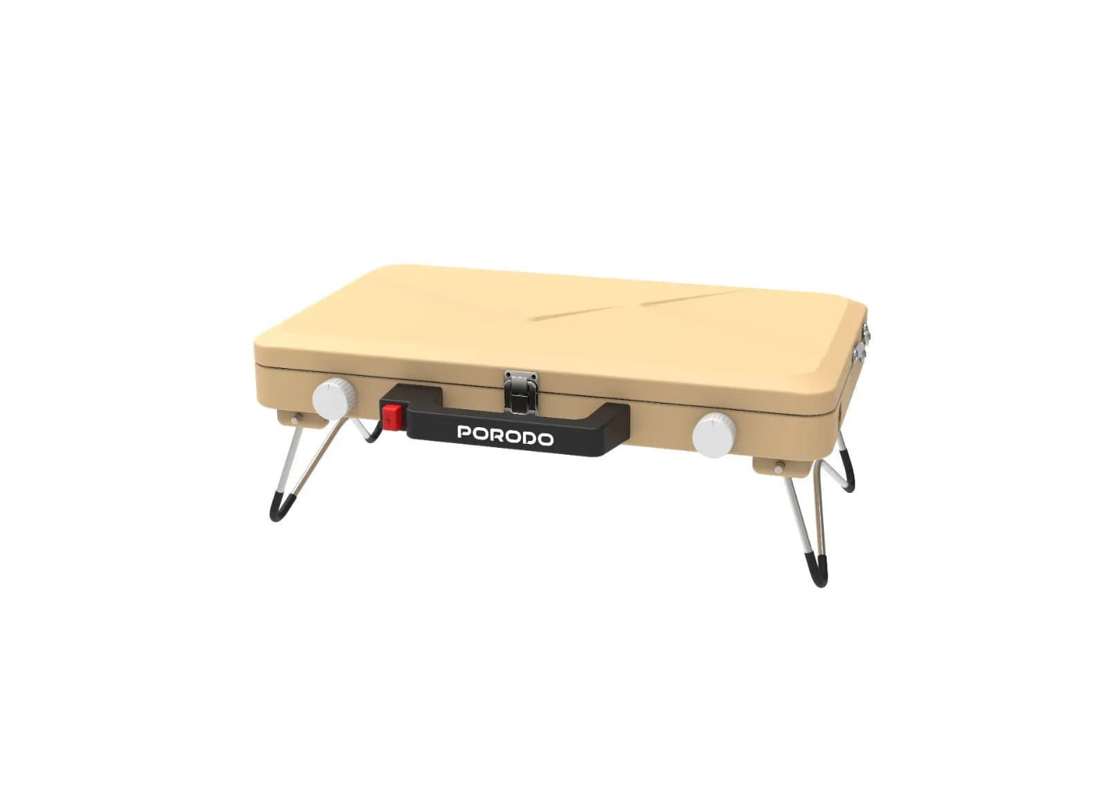 Portable Camping Stove with Dual Burner – Khaki اجاق کمپینگ خاکی PDYG002KH — تصویر ۳