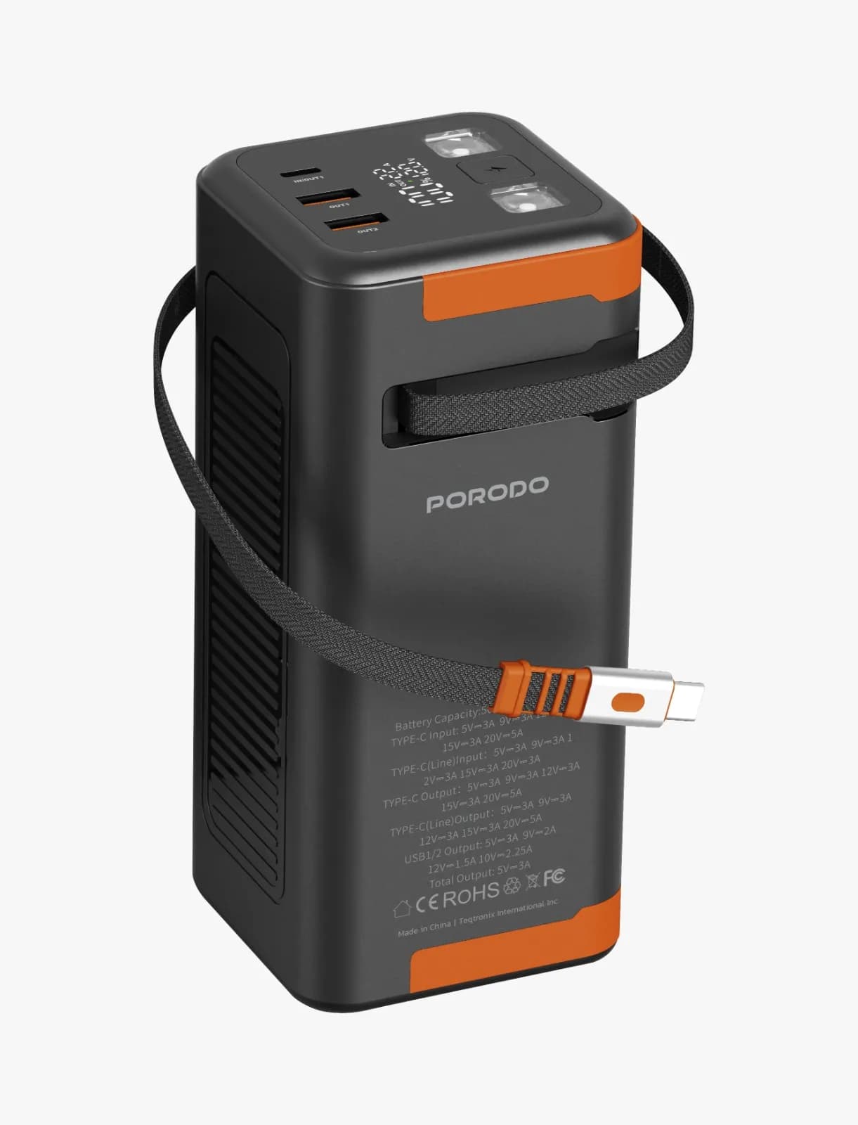 پاوربانک ۵۰۰۰۰ پرودو ظرفیت بالا مدل Power Boost PD 20W