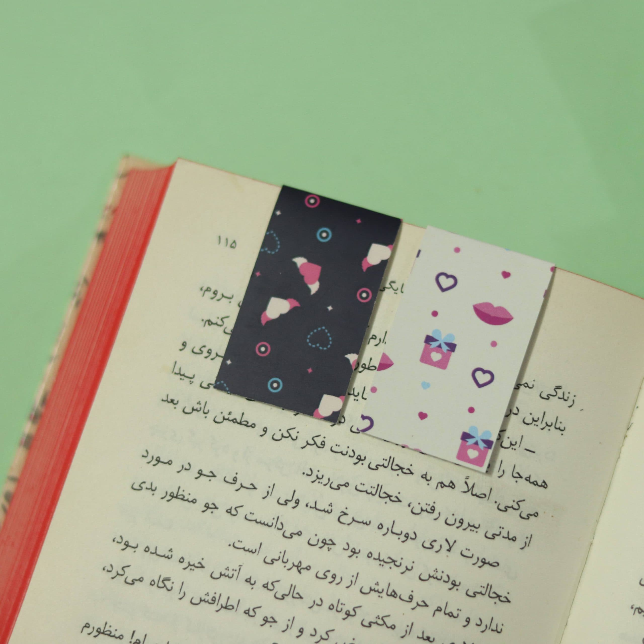 بوک مارک مگنتی | نشانگر کتاب مدل فانتزی 38 | Fancy Magnet Bookmark 38