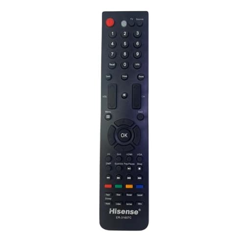 ریموت کنترل تلویزیون هایسنس مدل ER-31607C | ضمانت دار — تصویر ۲