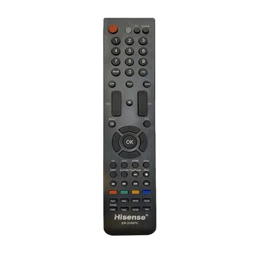 ریموت کنترل تلویزیون هایسنس مدل ER-31607C | ضمانت دار
