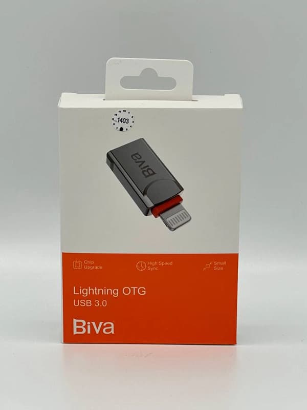 مبدل OTG لايتنينگ biva — تصویر ۶