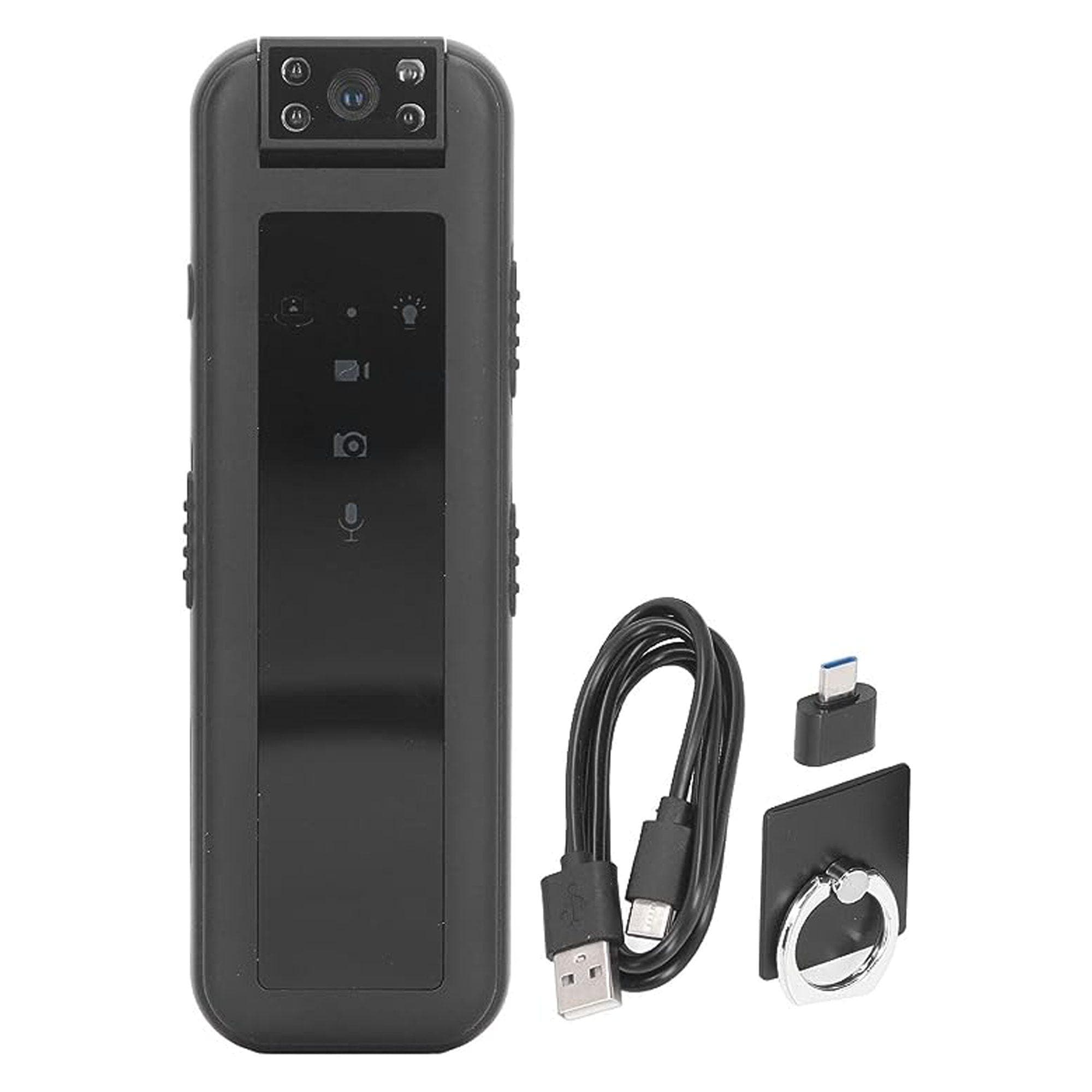 دوربین همراه شخصی Mini Body Camera Video Recorder, Ture 1080P Nanny Small Cam