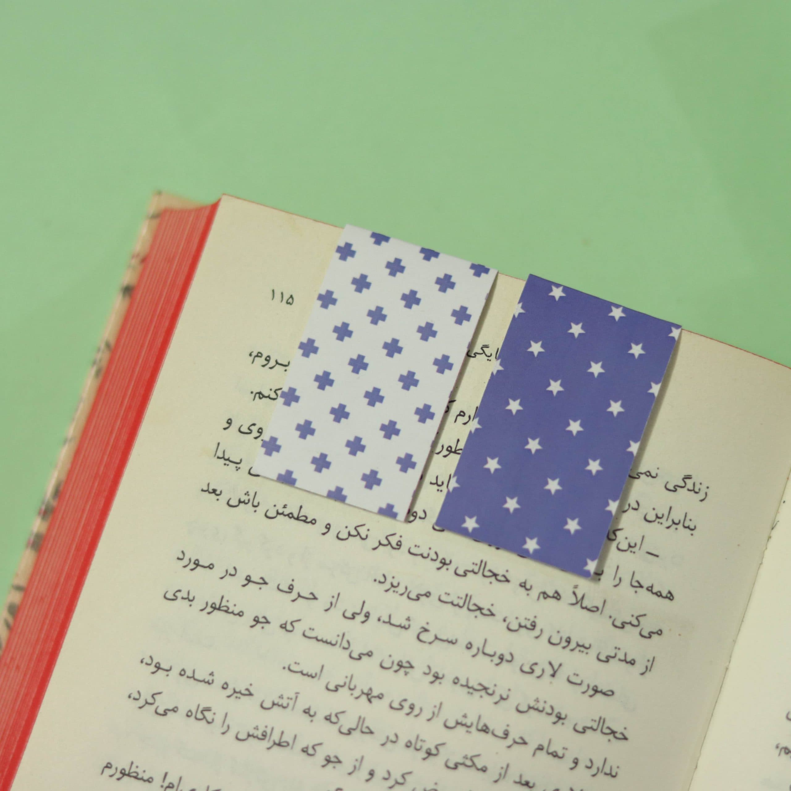 بوک مارک مگنتی | نشانگر کتاب مدل فانتزی 34 | Fancy Magnet Bookmark 34