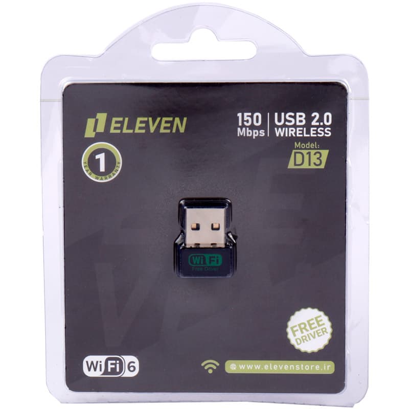 کارت شبکه بی سیم Eleven D13 150Mbps