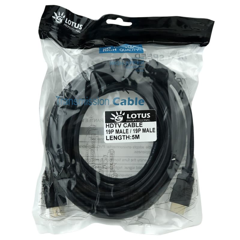 کابل Lotus HDMI 5m — تصویر ۳