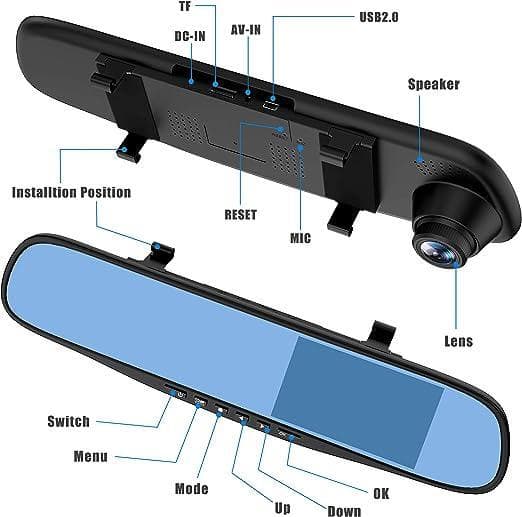 دوربین‌ خودرو Esenlong Dash Cams — تصویر ۳