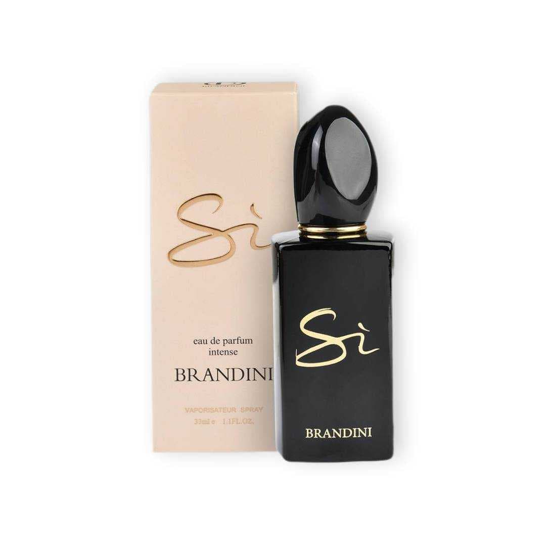 عطر ادوپرفیوم مینیاتوری زنانه آرمانی سی اینتنس برندینی BRANDINI مدل Armani Si Intense حجم 33 میل