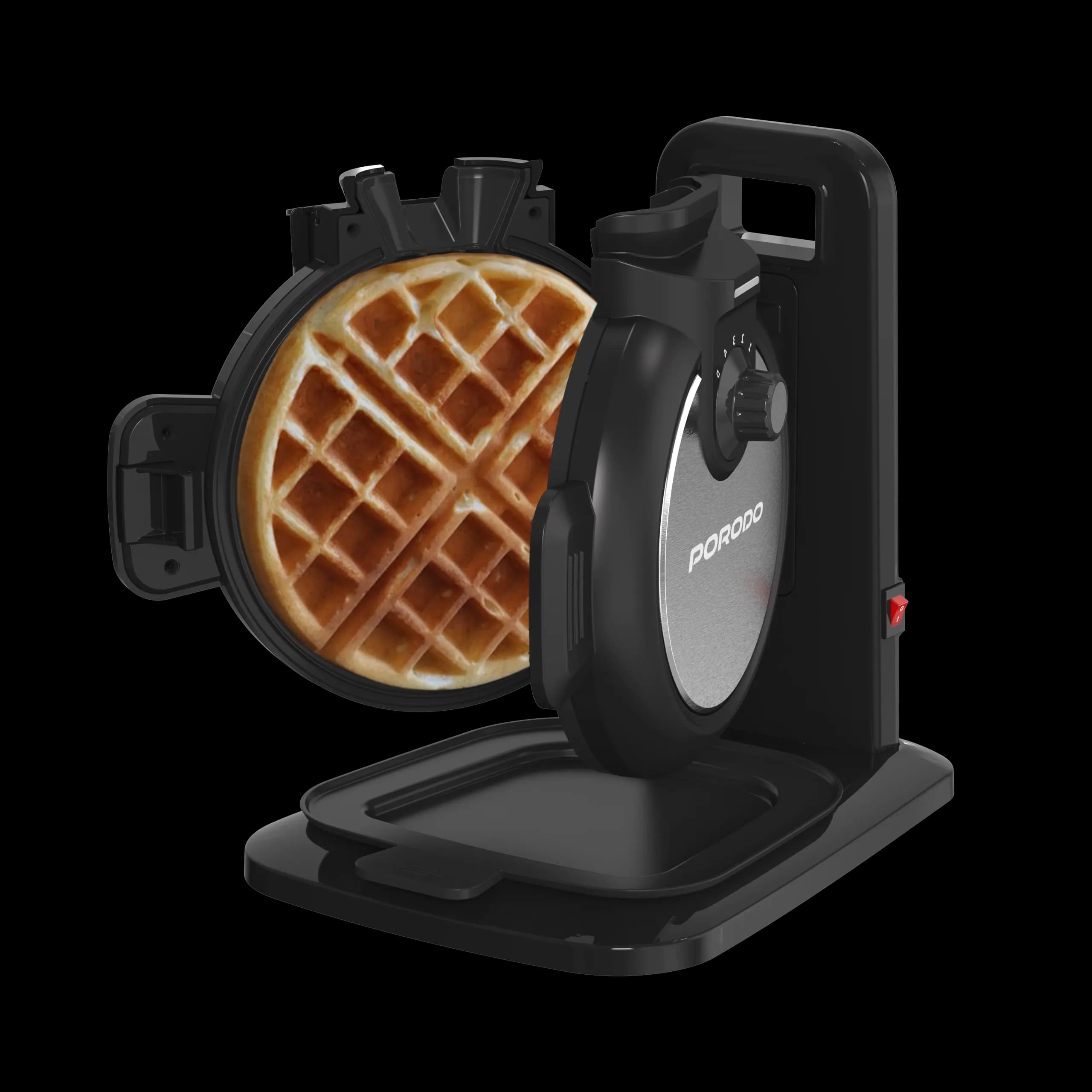 دستگاه وافل‌ساز عمودی Vertical Waffle Maker مدل Lifestyle پورودو