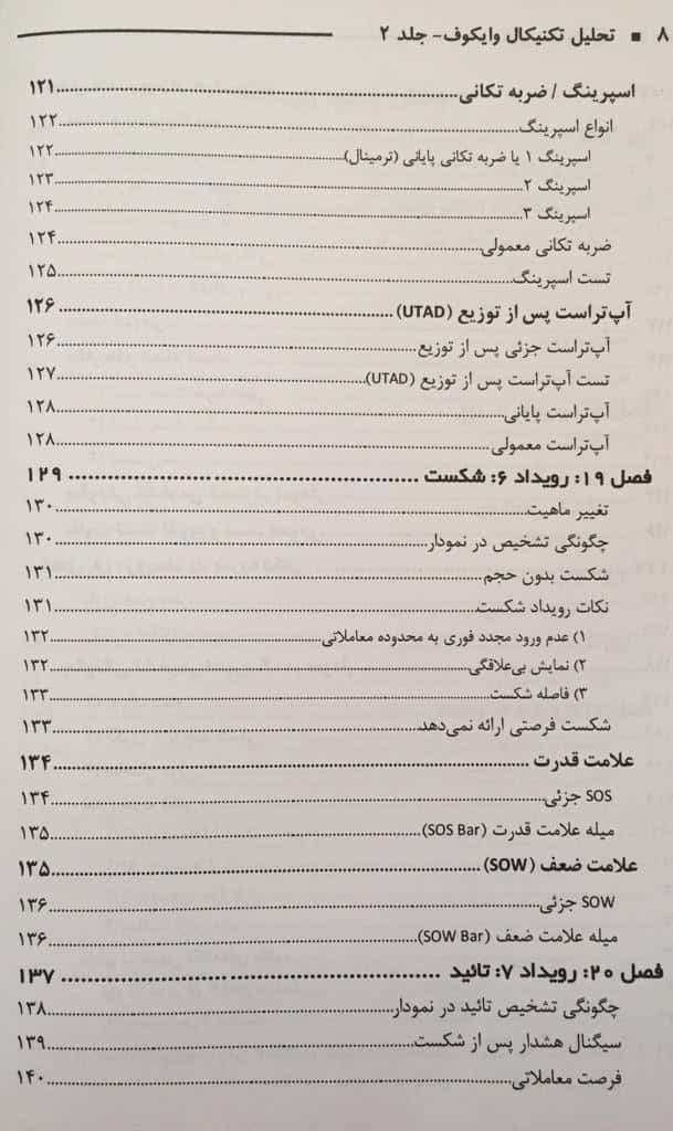 کتاب تحلیل تکنیکال وایکوف معاملات منطقی بازارهای مالی جلد 2 — تصویر ۸