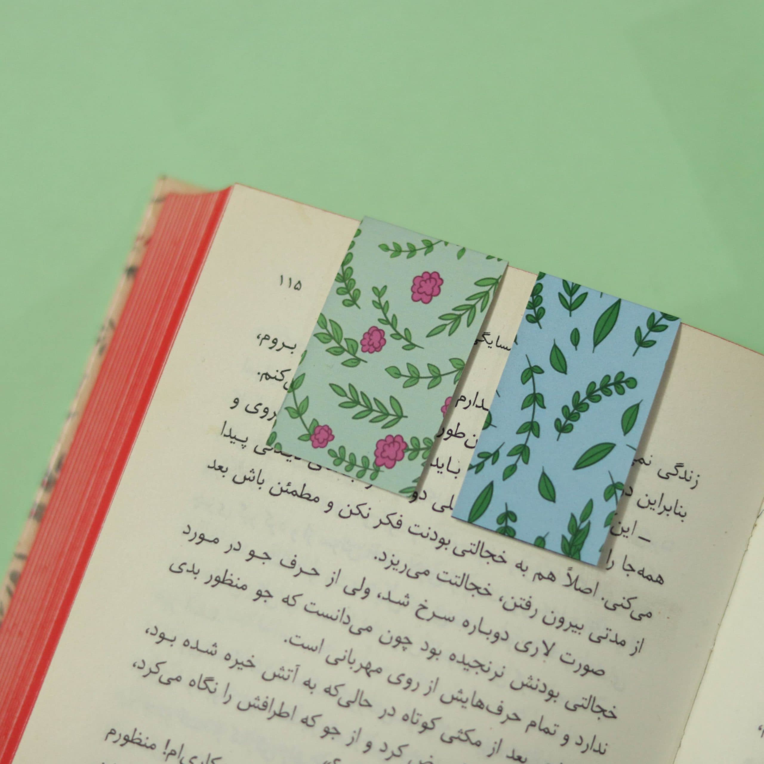 بوک مارک مگنتی | نشانگر کتاب مدل فانتزی 25 | Fancy Magnet Bookmark 25