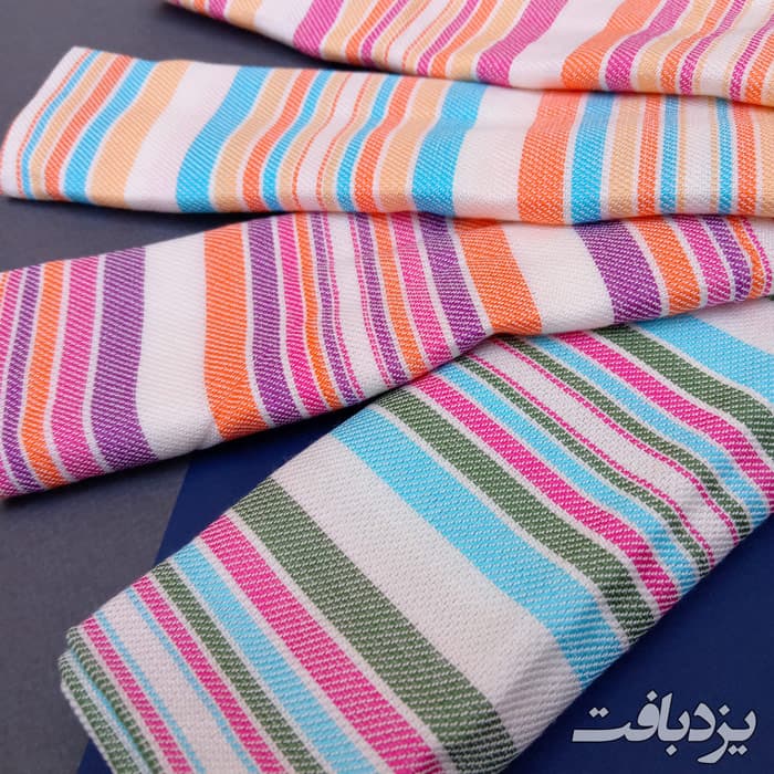 دستمال تنظیف نخی یزدی نور پک 4تایی 40*60 — تصویر ۵