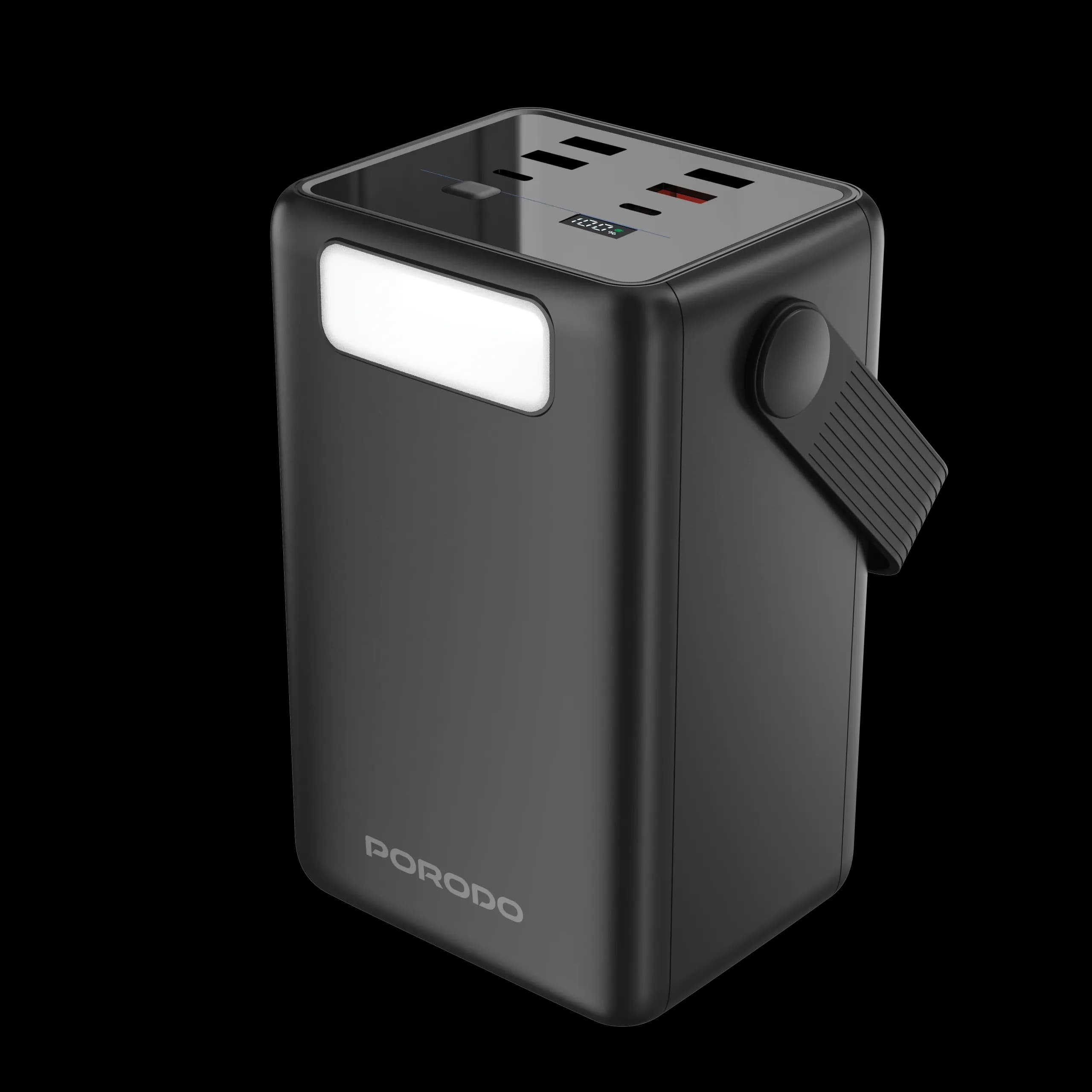 پاوربانک کابلدار 80000mAh مدل Lara پرودو — تصویر ۲