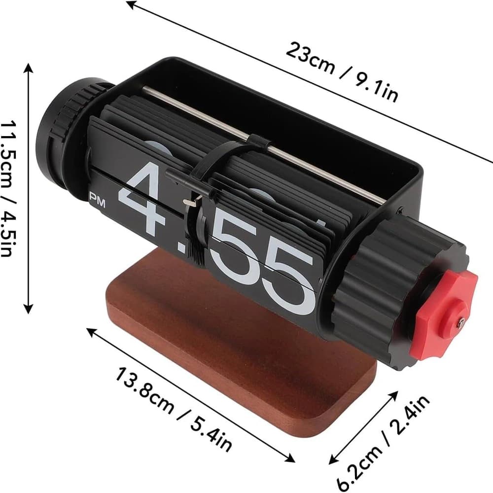 ساعت روميزی فلیپ کلاک مدل Flip Clock Alarm HY-F121 — تصویر ۳